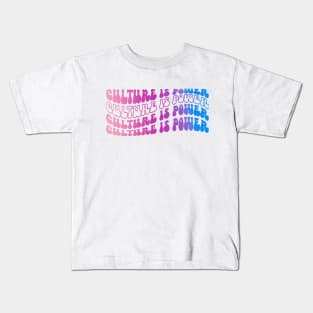 Culture is Power Kids T-Shirt